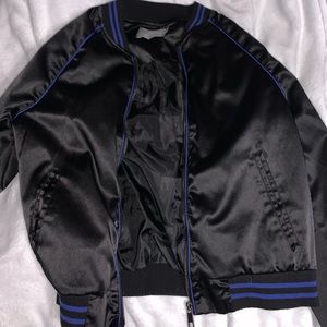 Black Bomber Jacket